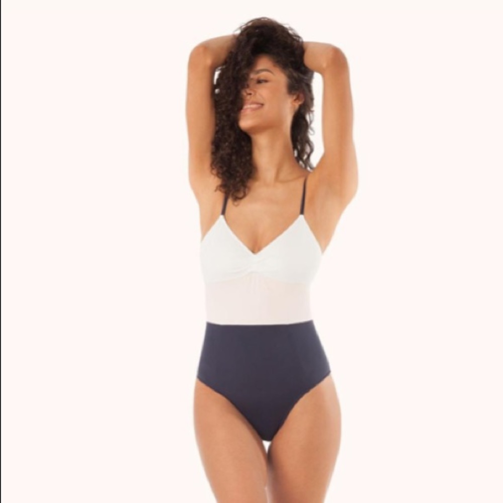 Lively Swim One Piece Colorblock Swimsuit